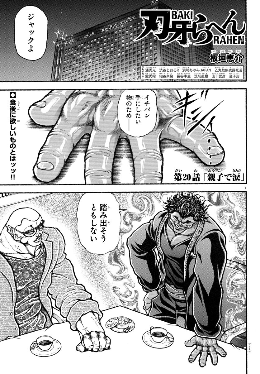 刃牙らへん 第20話 - Page 1
