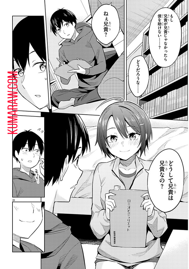 じつは義妹でした。～最近できた義理の弟の距離感がやたら近いわけ～ 第13話 - Page 28