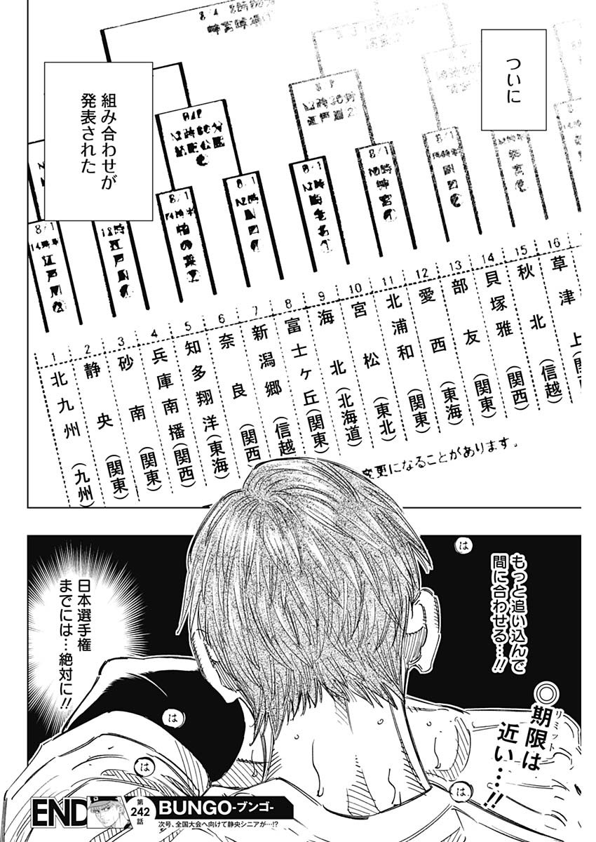 BUNGO-ブンゴ- 第242話 - Page 18