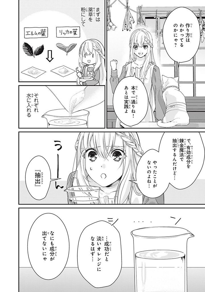 婚約破棄されたので、国の外れで錬金術姫になりました！ 第4.1話 - Page 8