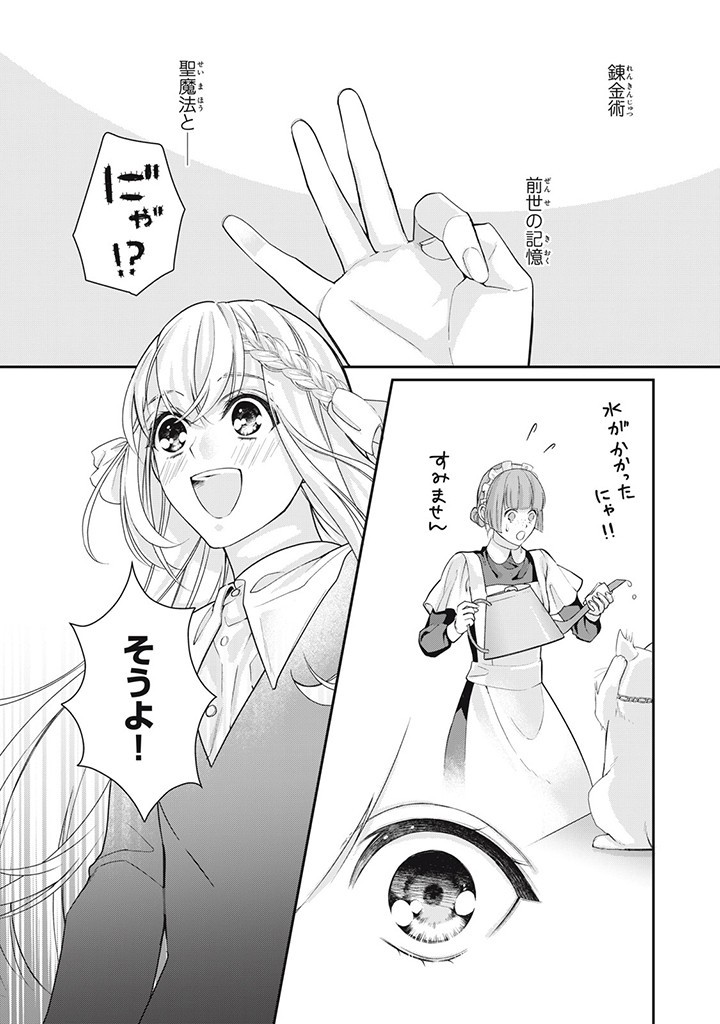 婚約破棄されたので、国の外れで錬金術姫になりました！ 第4.4話 - Page 2