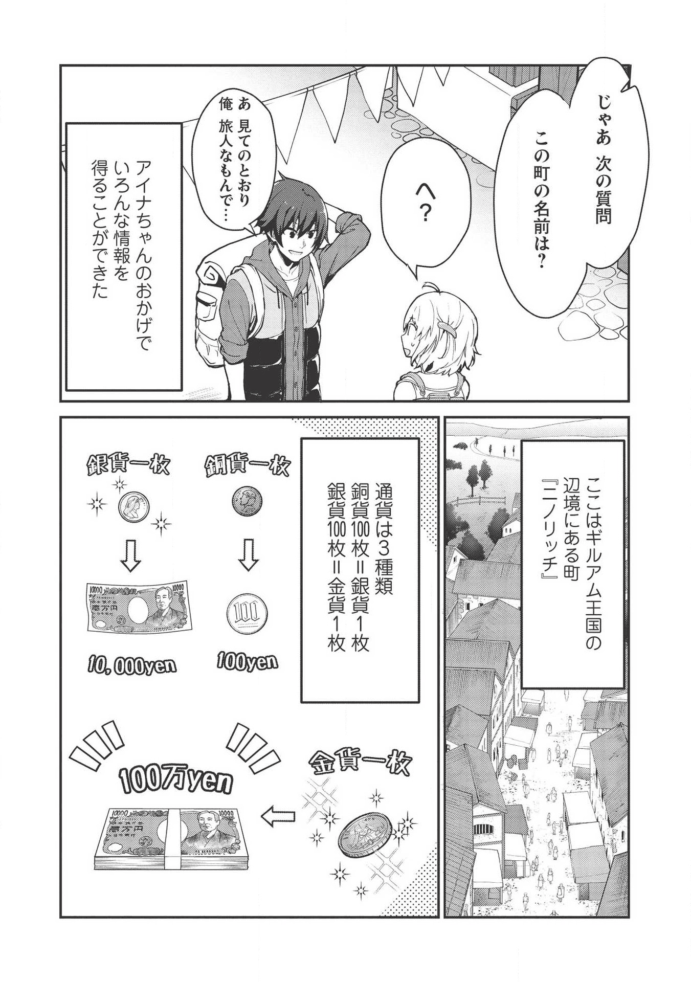 いつでも自宅に帰れる俺は、異世界で行商人をはじめました 第1話 - Page 31