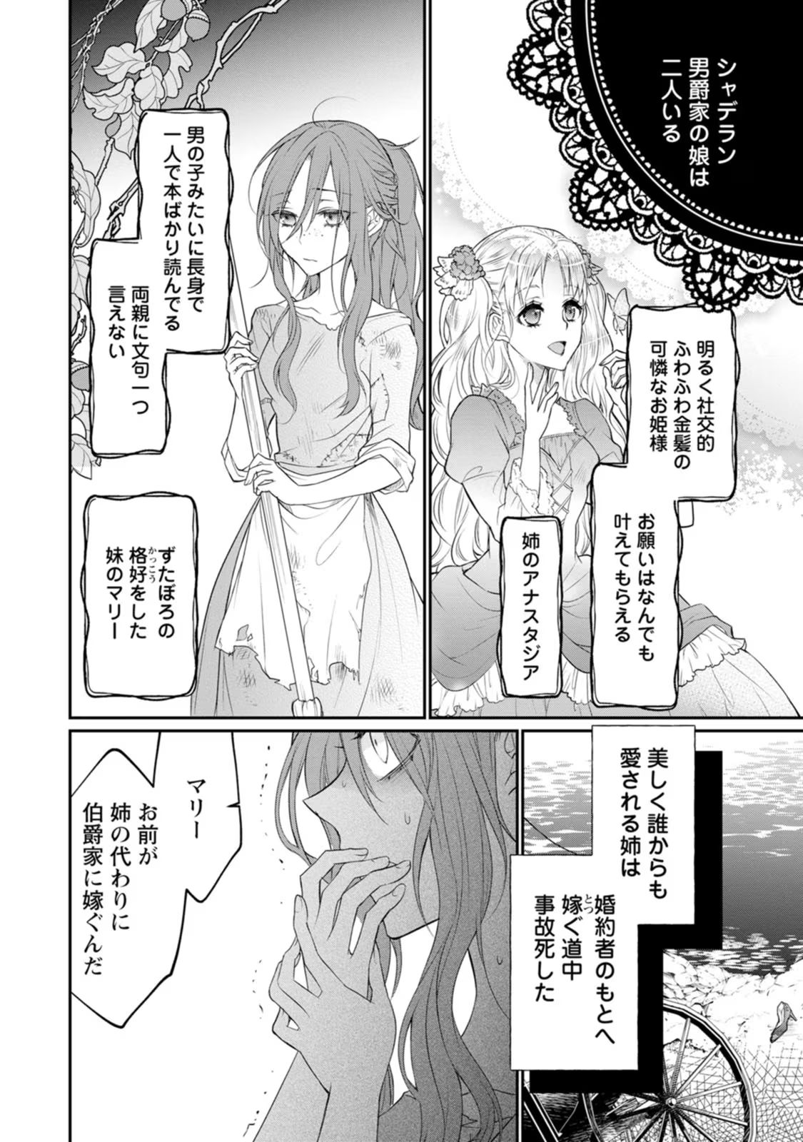 ずたぼろ令嬢は姉の元婚約者に溺愛される 第1話 - Page 6