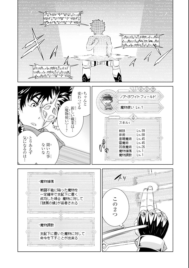 世界でただ一人の魔物使い～転職したら魔王に間違われました～ 第1話 - Page 13