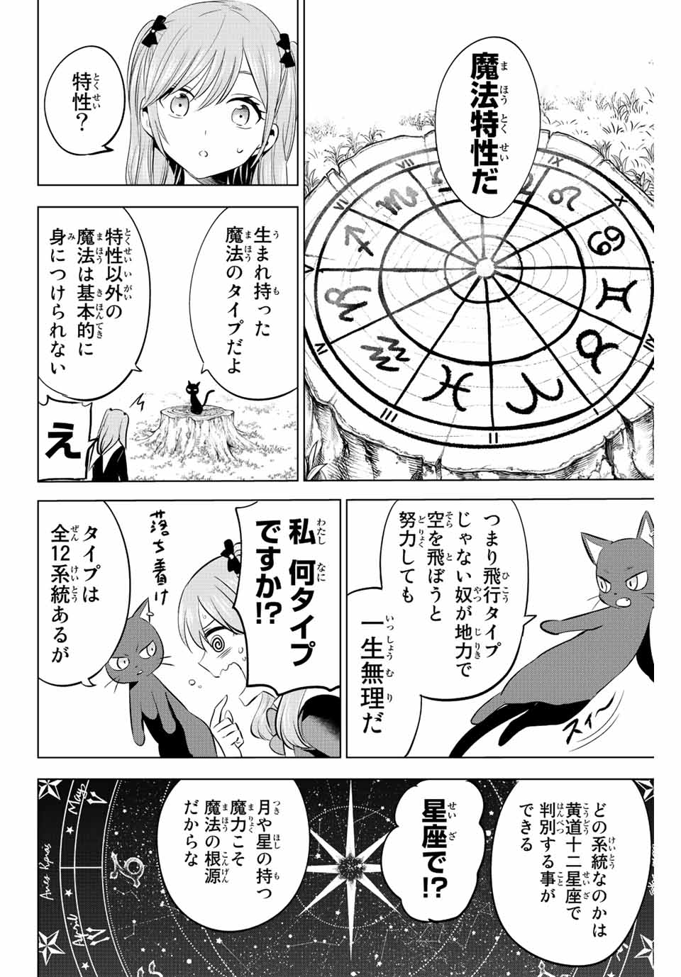 黒猫と魔女の教室 第2.1話 - Page 6