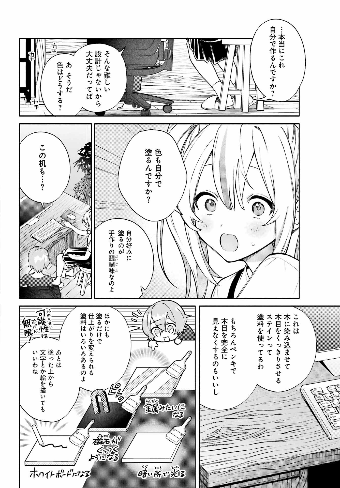 〆切前には百合が捗る 第7話 - Page 8