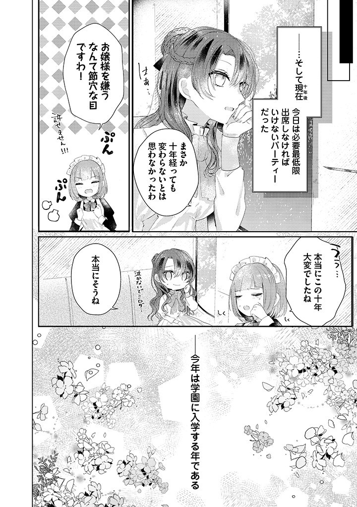 嫌われ者の公爵令嬢。 第1.3話 - Page 8