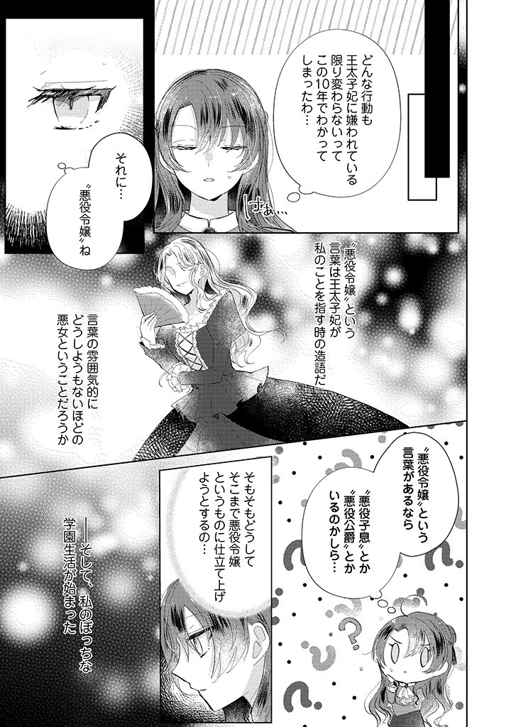 嫌われ者の公爵令嬢。 第2.1話 - Page 9