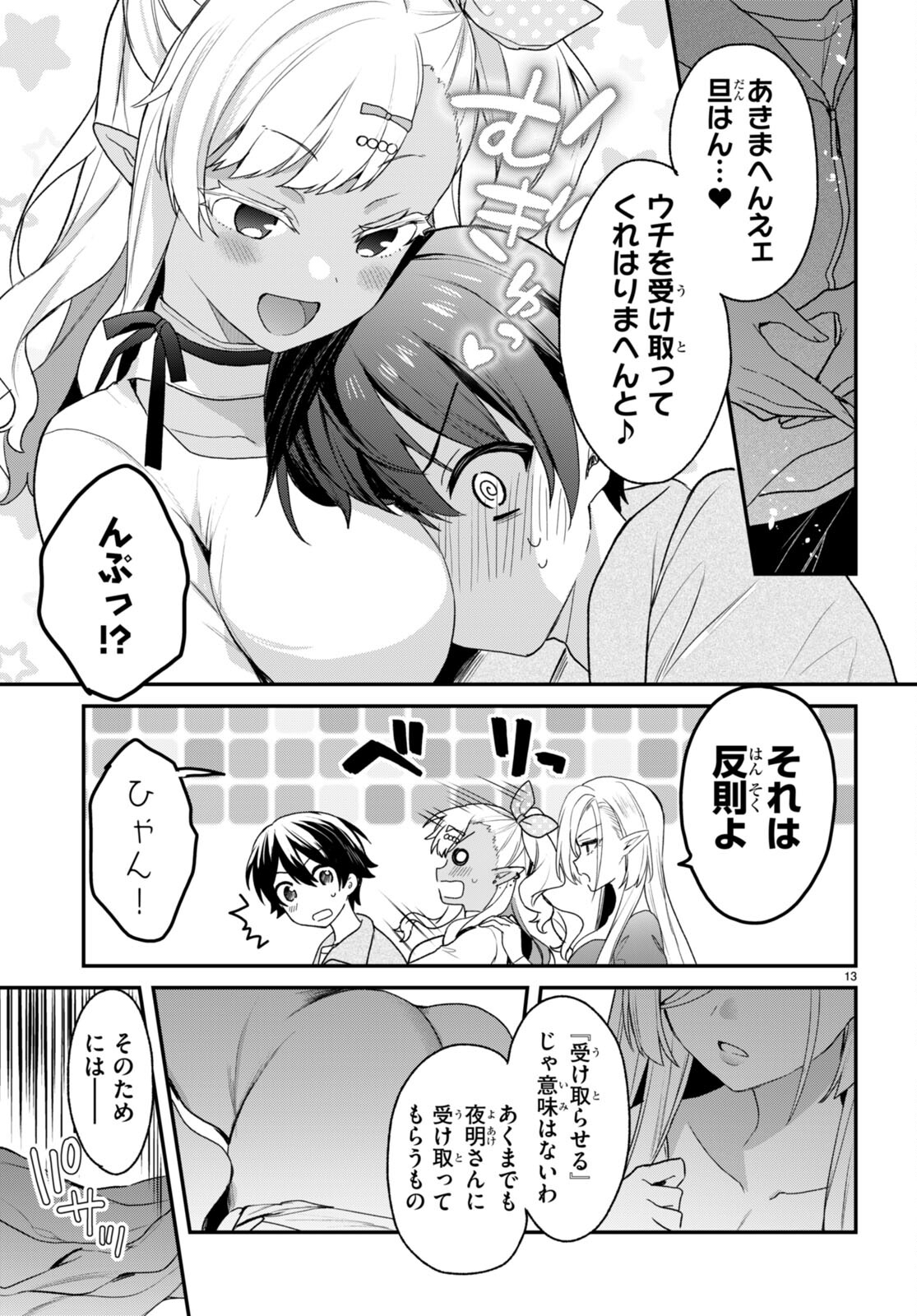 四姉妹〈エルフ〉は夜をおまちかね 第29話 - Page 15