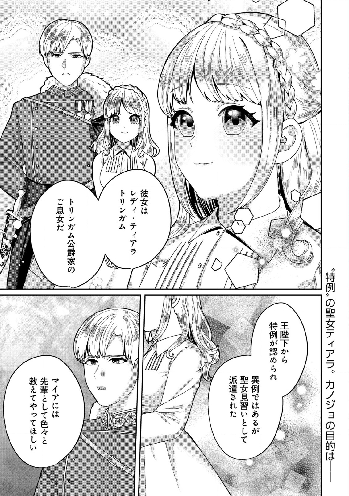 雑草聖女の逃亡～隣国の魔術師と偽夫婦になって亡命します～ 第2.1話 - Page 2