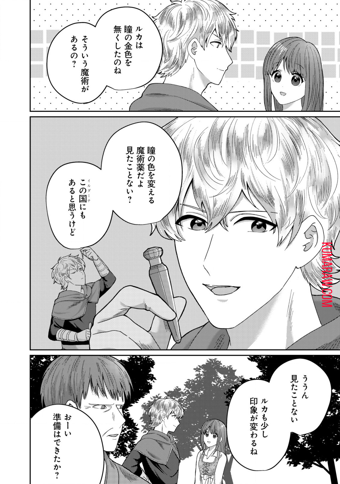 雑草聖女の逃亡～隣国の魔術師と偽夫婦になって亡命します～ 第6.1話 - Page 13