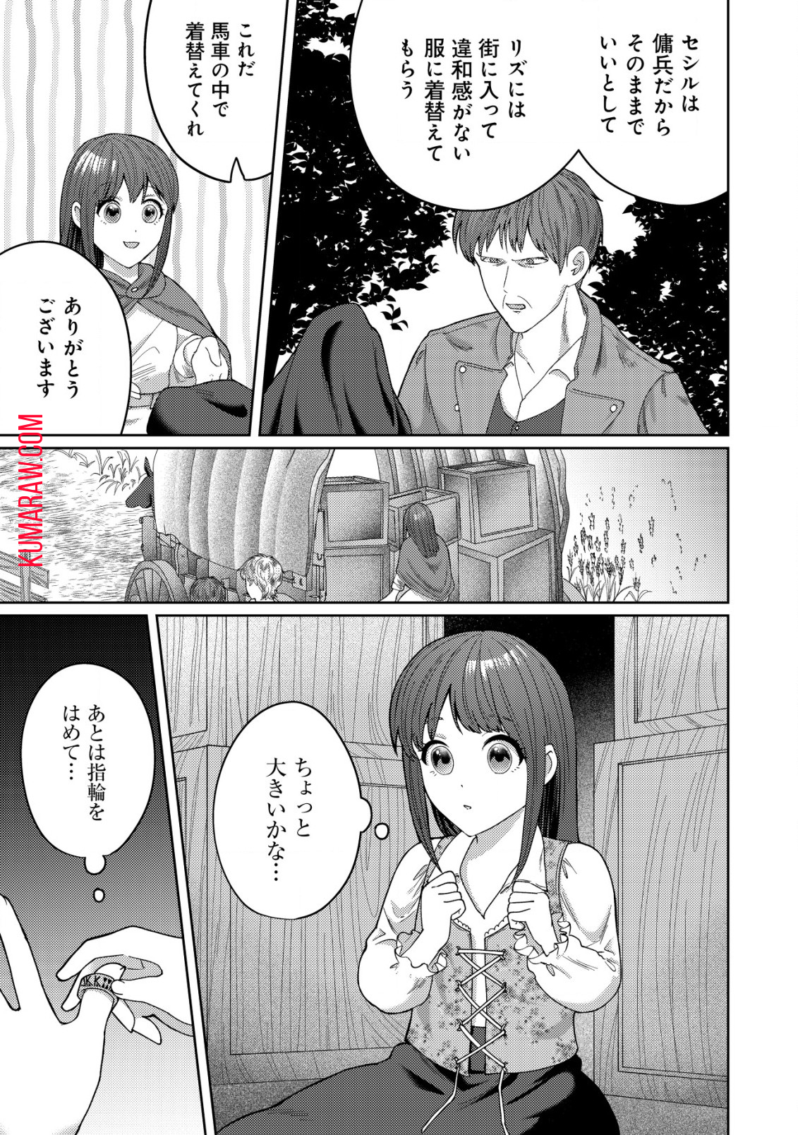 雑草聖女の逃亡～隣国の魔術師と偽夫婦になって亡命します～ 第6.1話 - Page 10