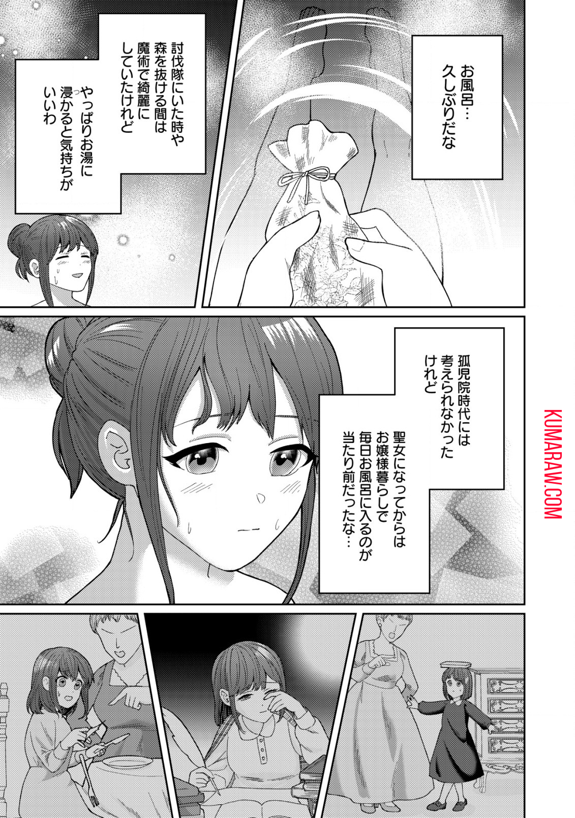 雑草聖女の逃亡～隣国の魔術師と偽夫婦になって亡命します～ 第6.2話 - Page 7