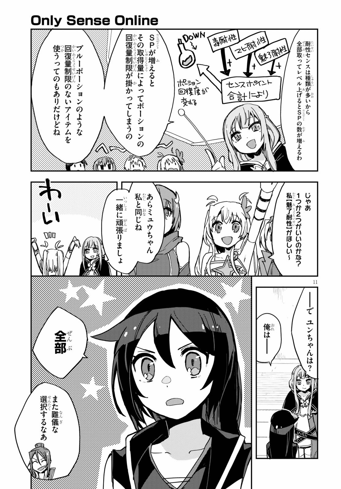 オンリーセンス・オンライン 第71話 - Page 11