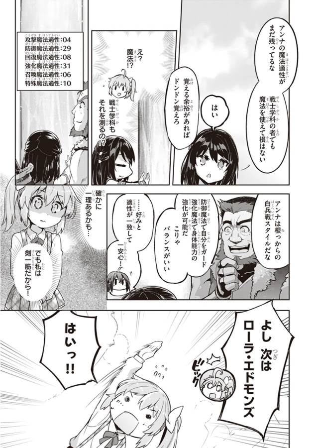 剣士を目指して入学したのに魔法適性９９９９なんですけど！？ 第1話 - Page 17