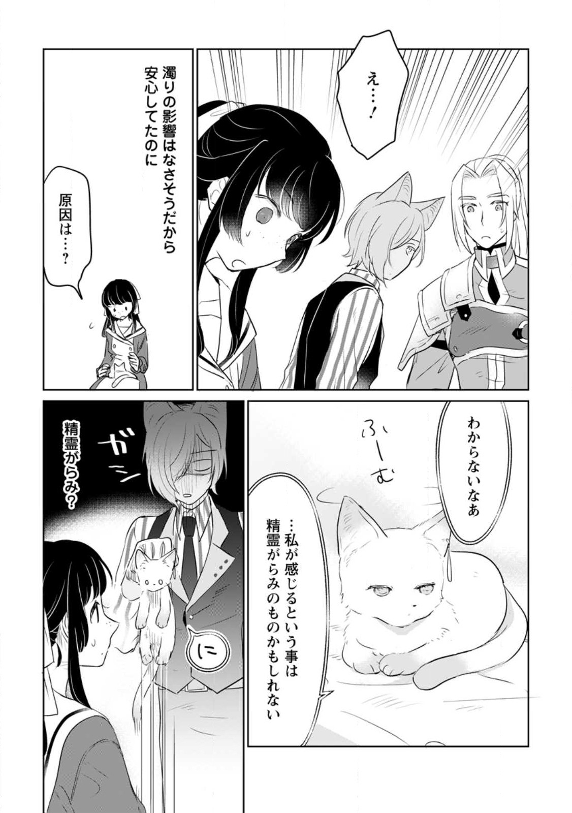 聖女じゃないと追放されたので、もふもふ従者(聖獣)とおにぎりを握る 第24話 - Page 21