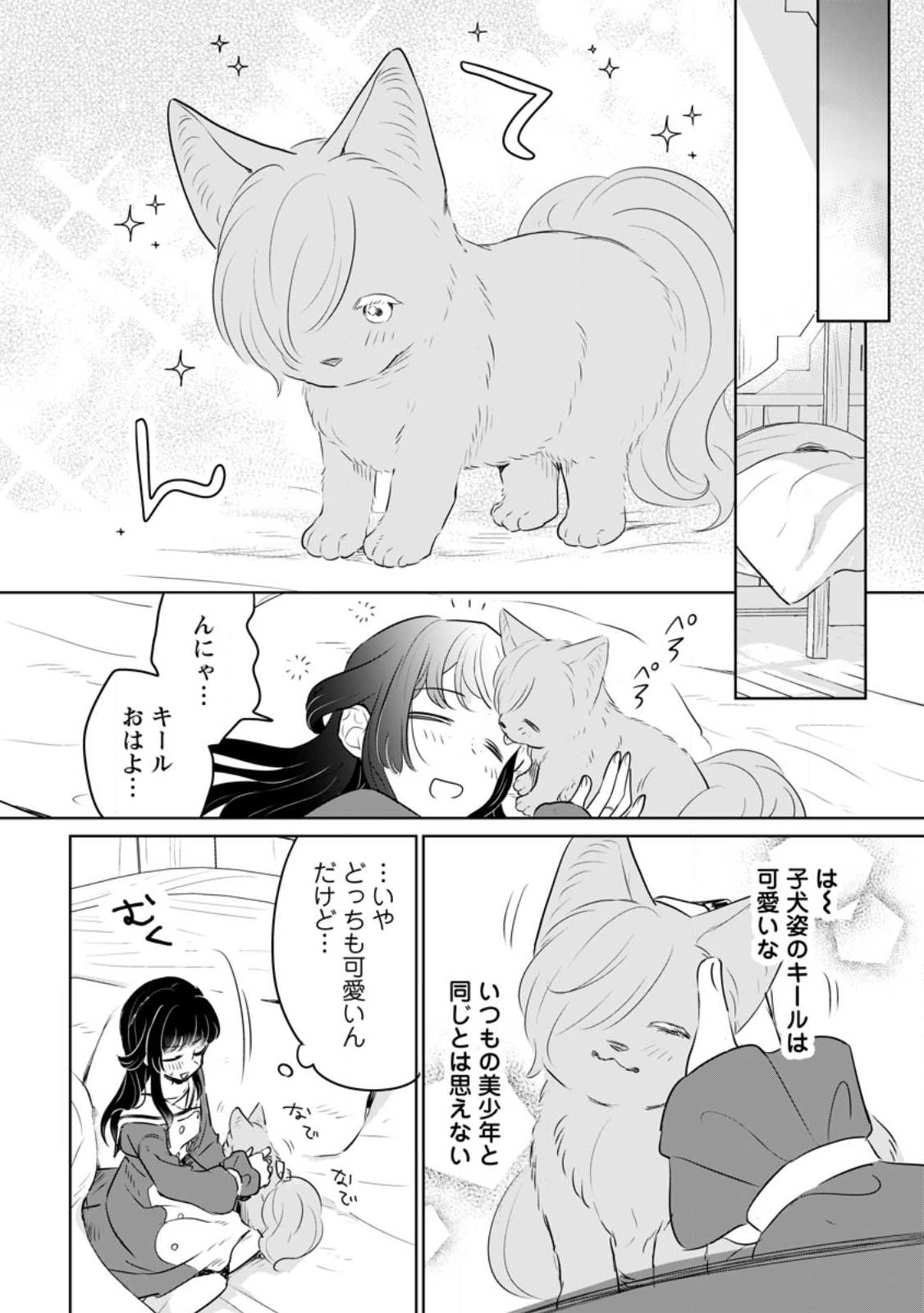 聖女じゃないと追放されたので、もふもふ従者(聖獣)とおにぎりを握る 第26.2話 - Page 6