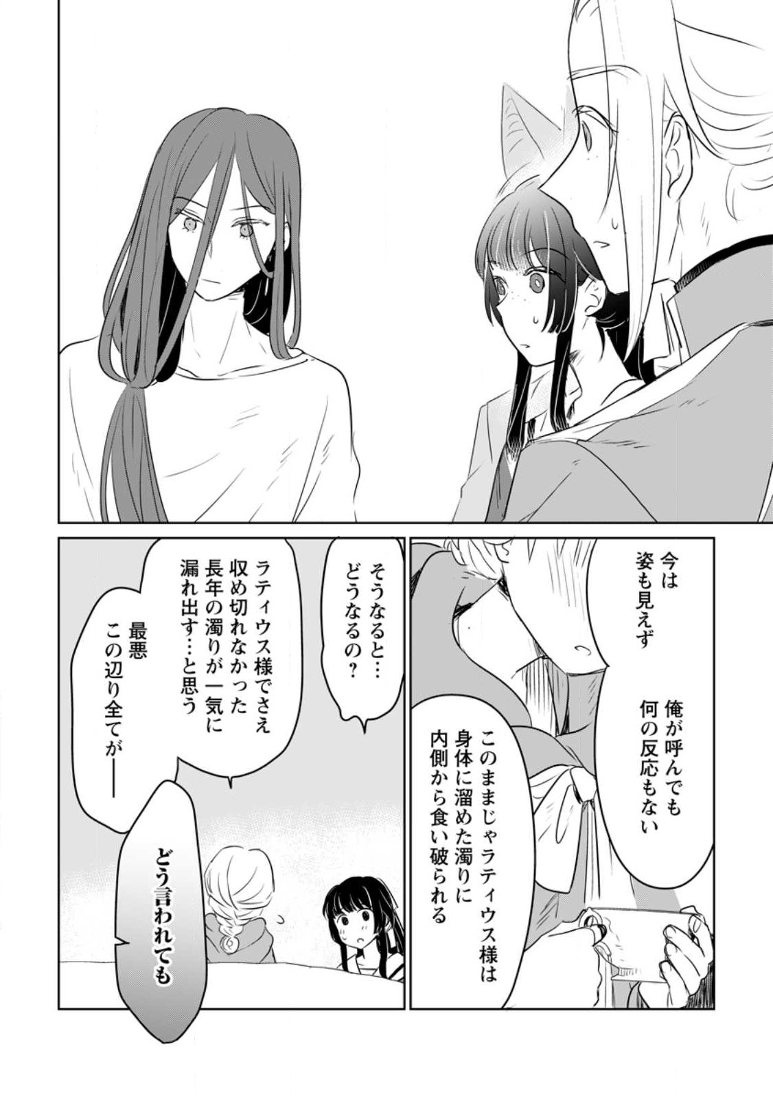 聖女じゃないと追放されたので、もふもふ従者(聖獣)とおにぎりを握る 第27.2話 - Page 4