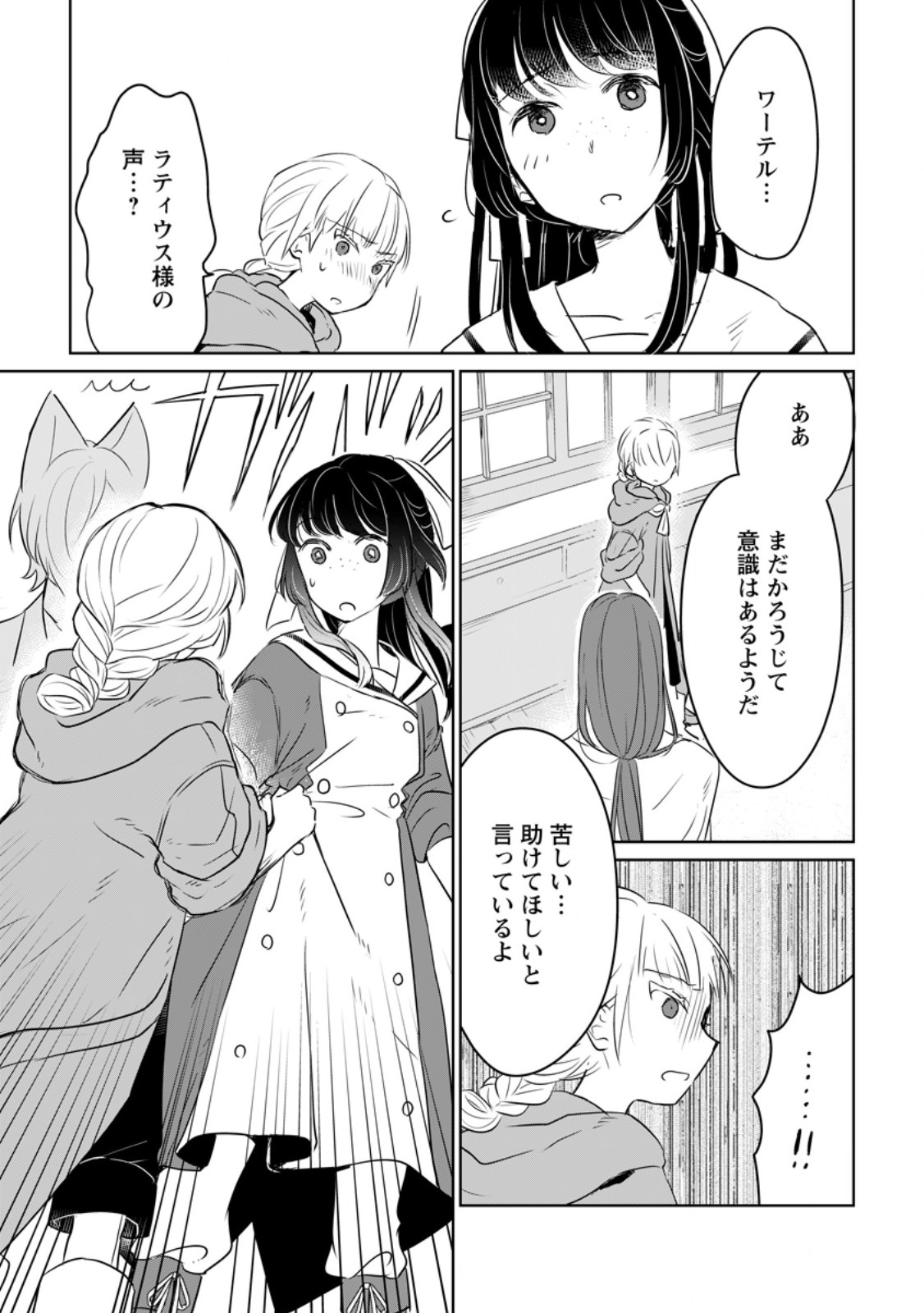 聖女じゃないと追放されたので、もふもふ従者(聖獣)とおにぎりを握る 第29.1話 - Page 7