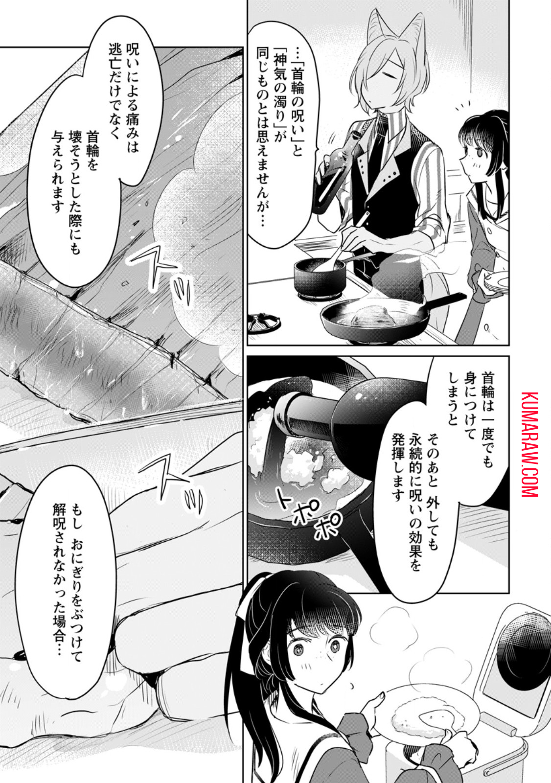 聖女じゃないと追放されたので、もふもふ従者(聖獣)とおにぎりを握る 第30.3話 - Page 7