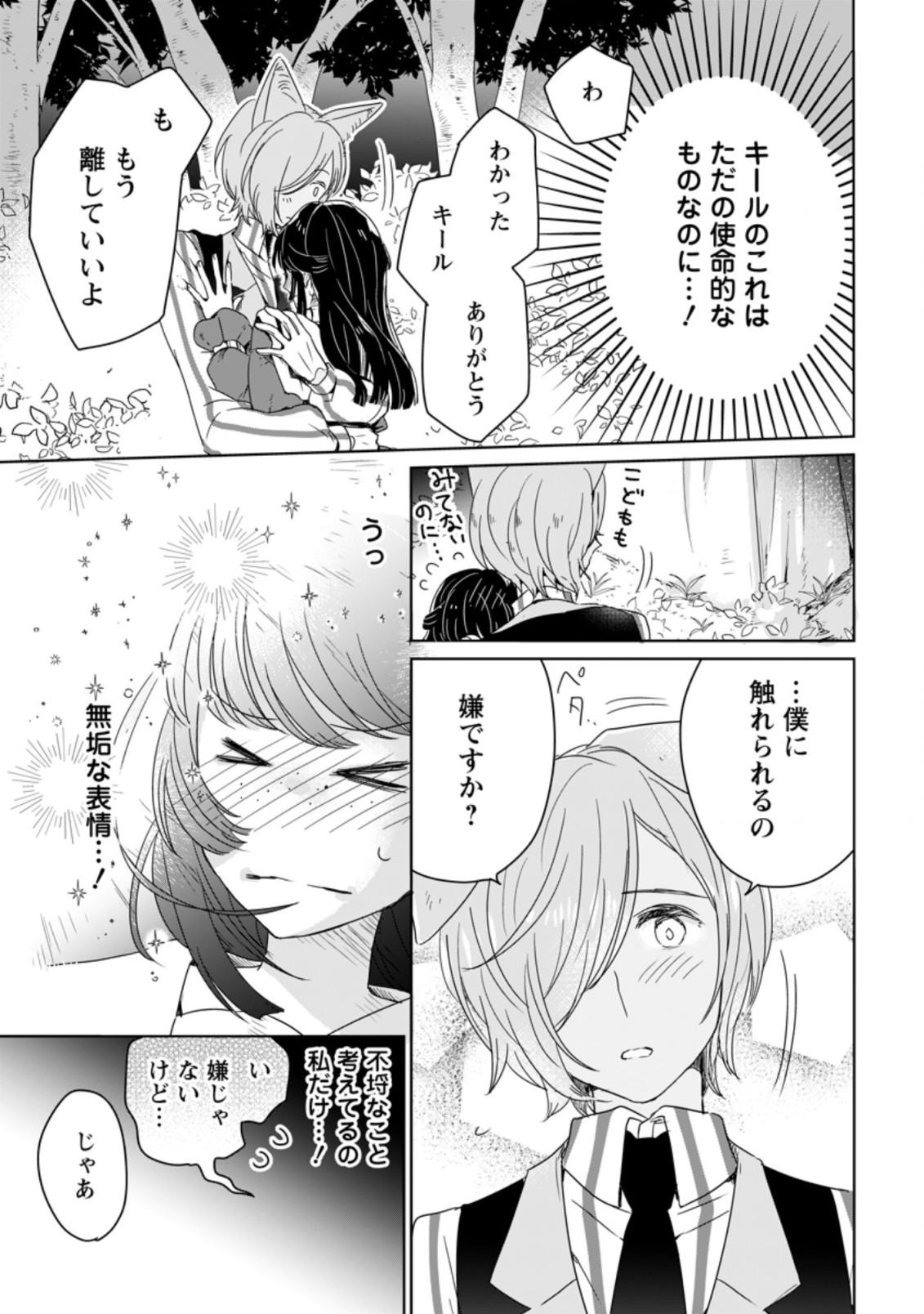 聖女じゃないと追放されたので、もふもふ従者(聖獣)とおにぎりを握る 第4.3話 - Page 4