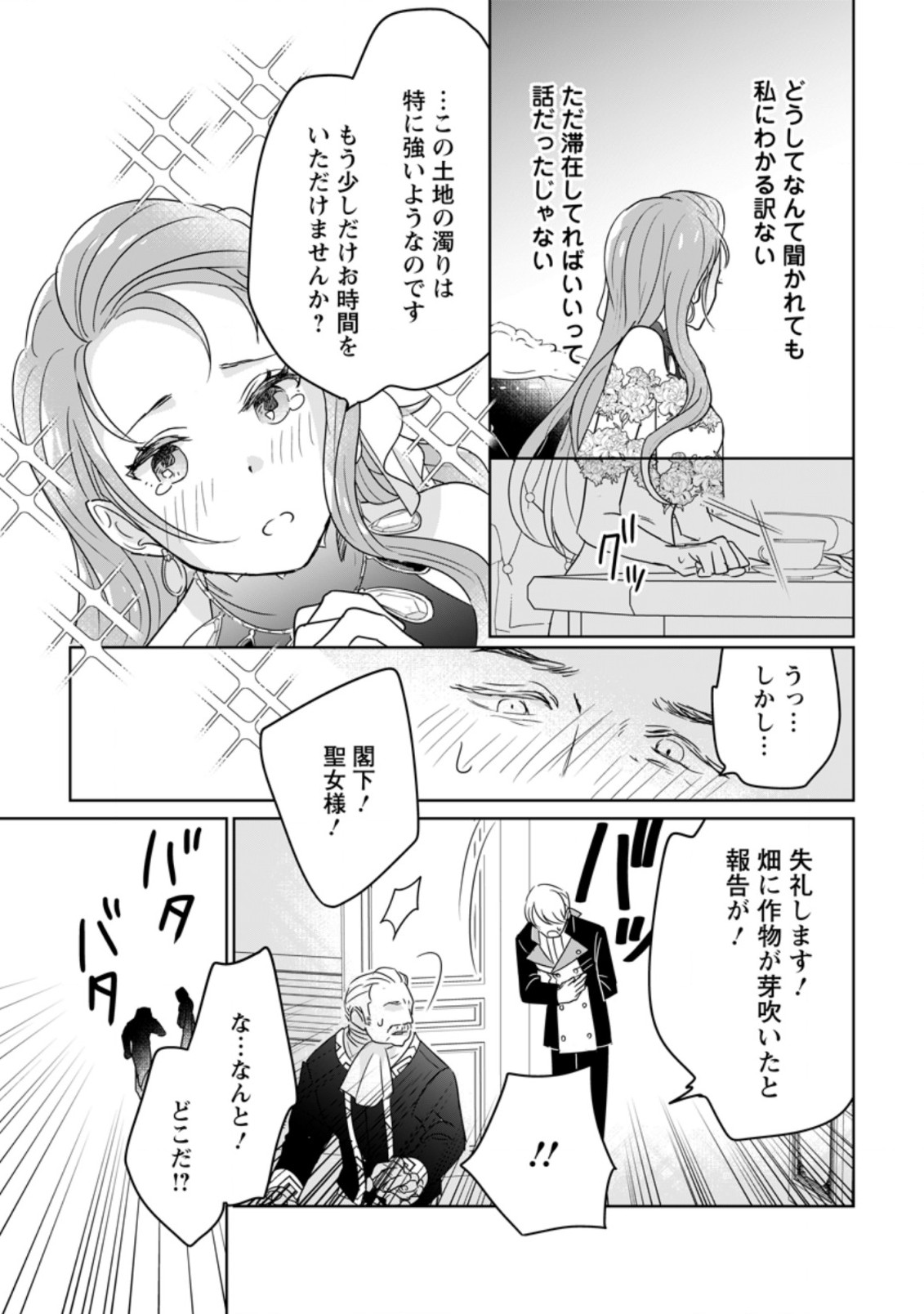 聖女じゃないと追放されたので、もふもふ従者(聖獣)とおにぎりを握る 第9.3話 - Page 7