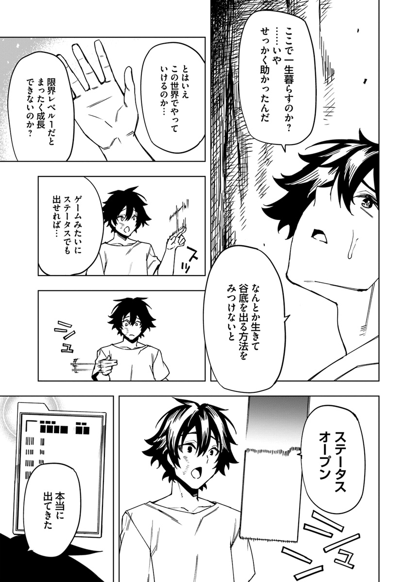 限界レベル１からの成り上がり　～最弱レベルの俺が異世界最強になるまで～ 第1話 - Page 15