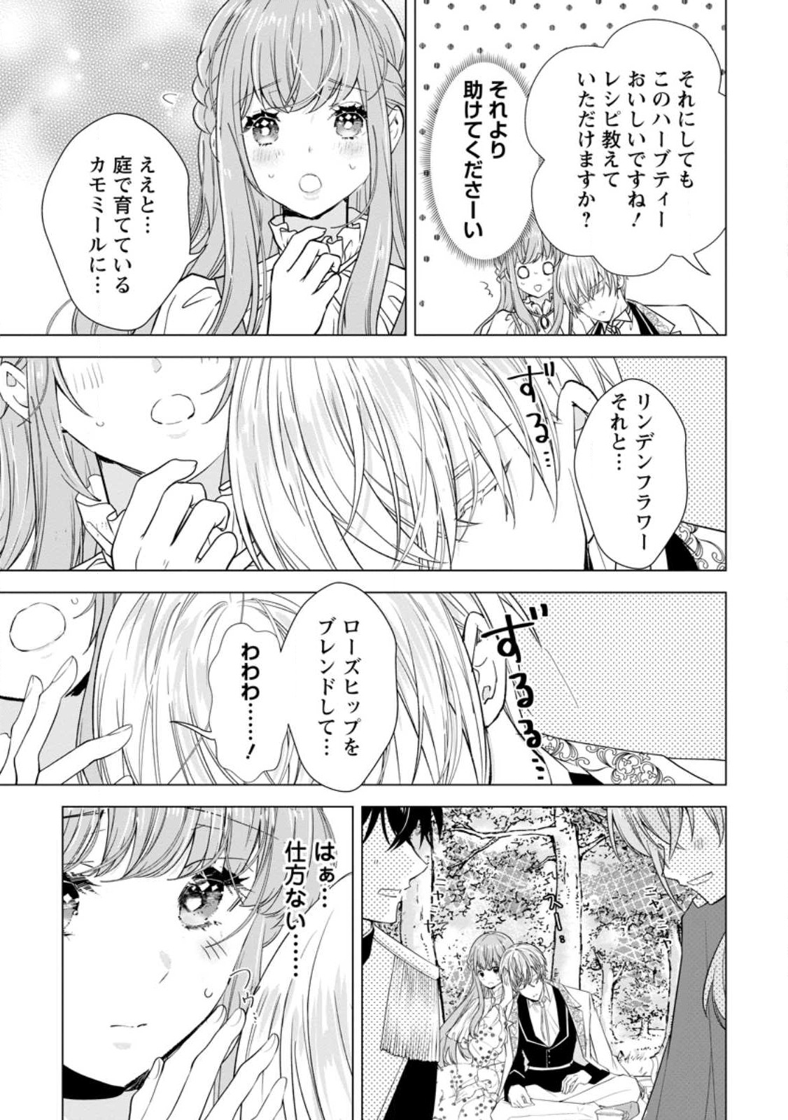 シンデレラの姉ですが、不本意ながら王子と結婚することになりました～身代わり王太子妃は離宮でスローライフを満喫する～ 第8.3話 - Page 7