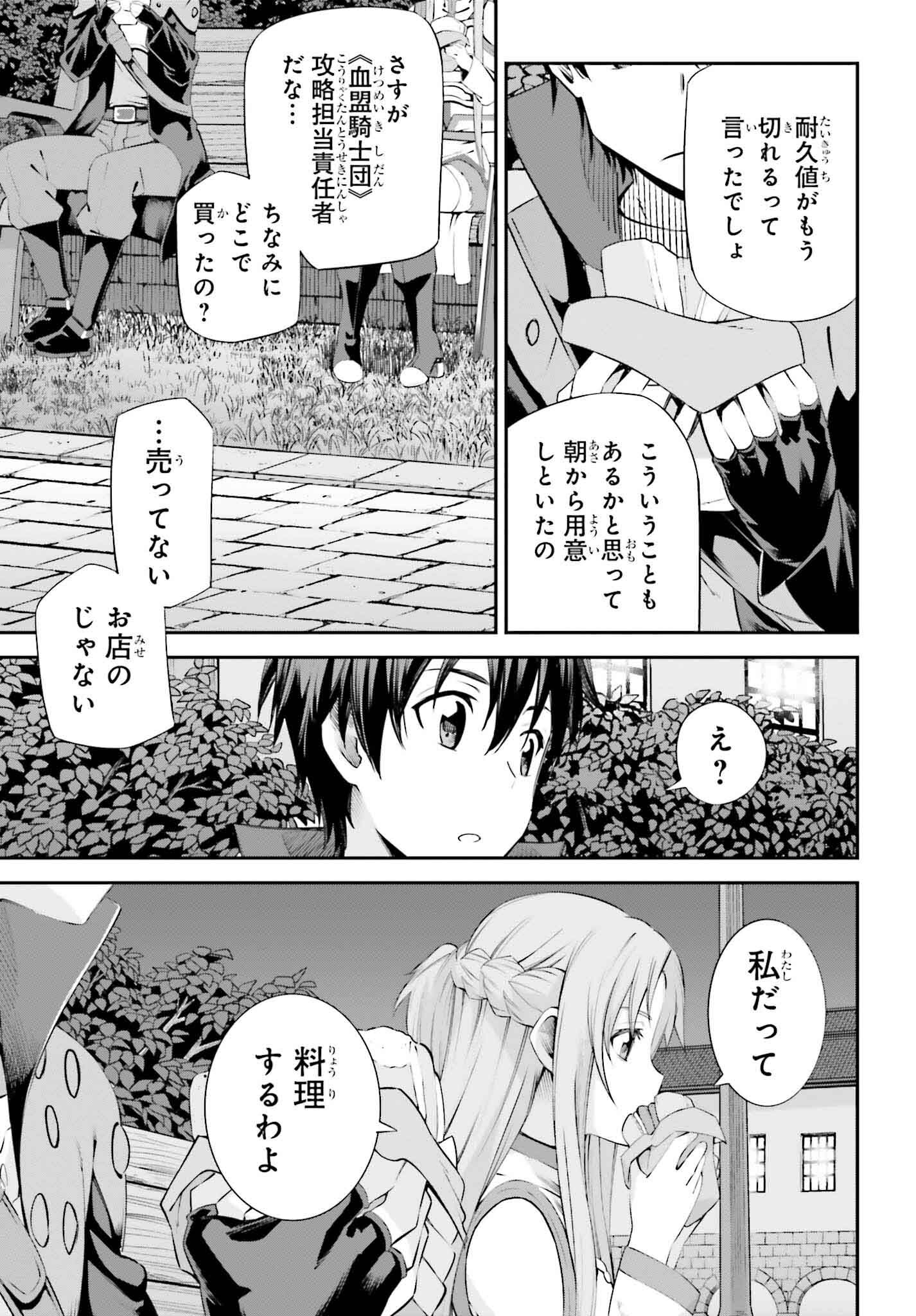 ソードアート・オンライン アインクラッド 第29話 - Page 17