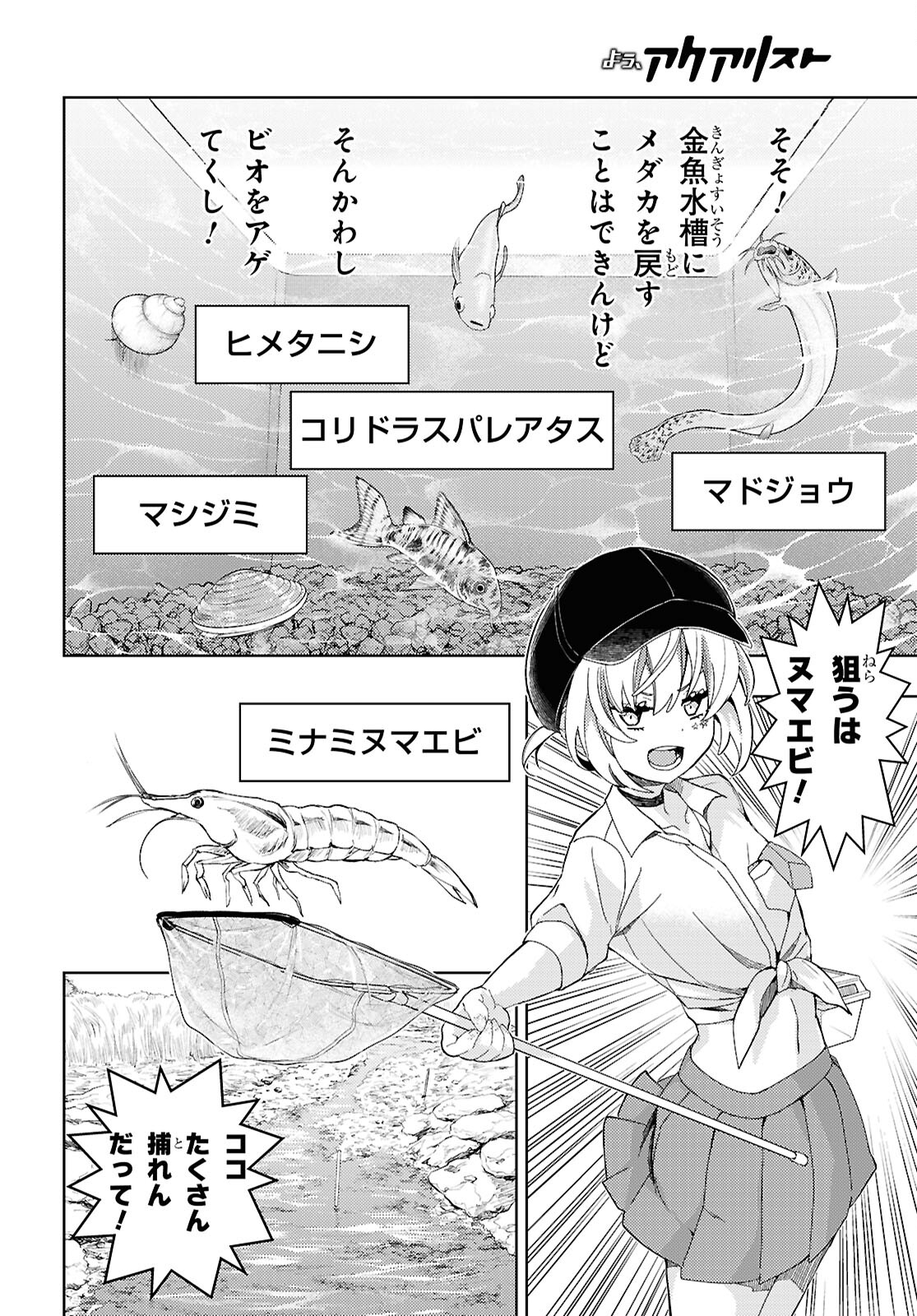 よぅ、アクアリスト 第9話 - Page 12