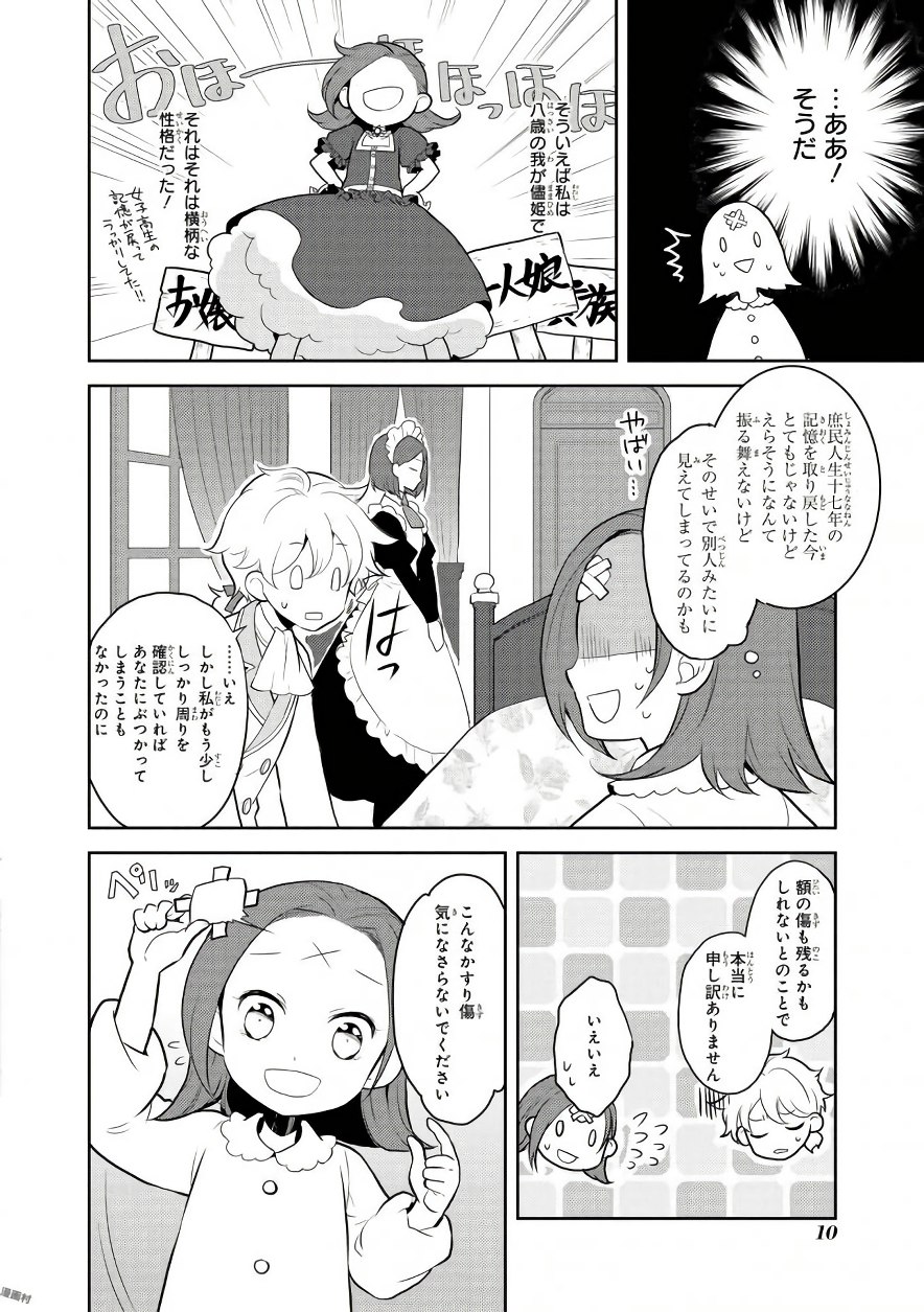 乙女ゲームの破滅フラグしかない悪役令嬢に転生してしまった… 第1話 - Page 7