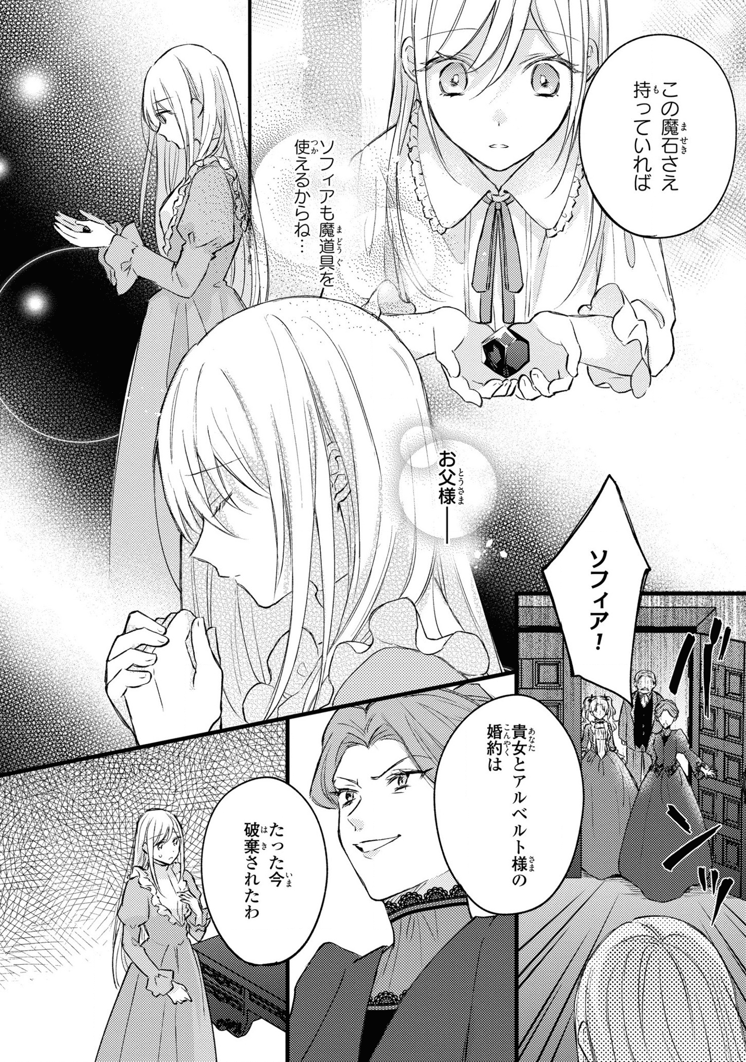 捨てられ男爵令嬢は黒騎士様のお気に入り 第1話 - Page 12