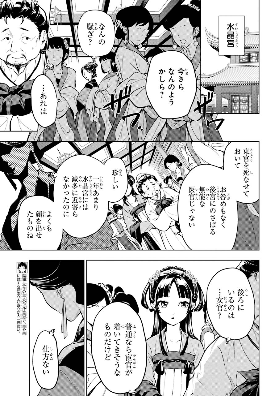 薬屋のひとりごと 第51話 - Page 3