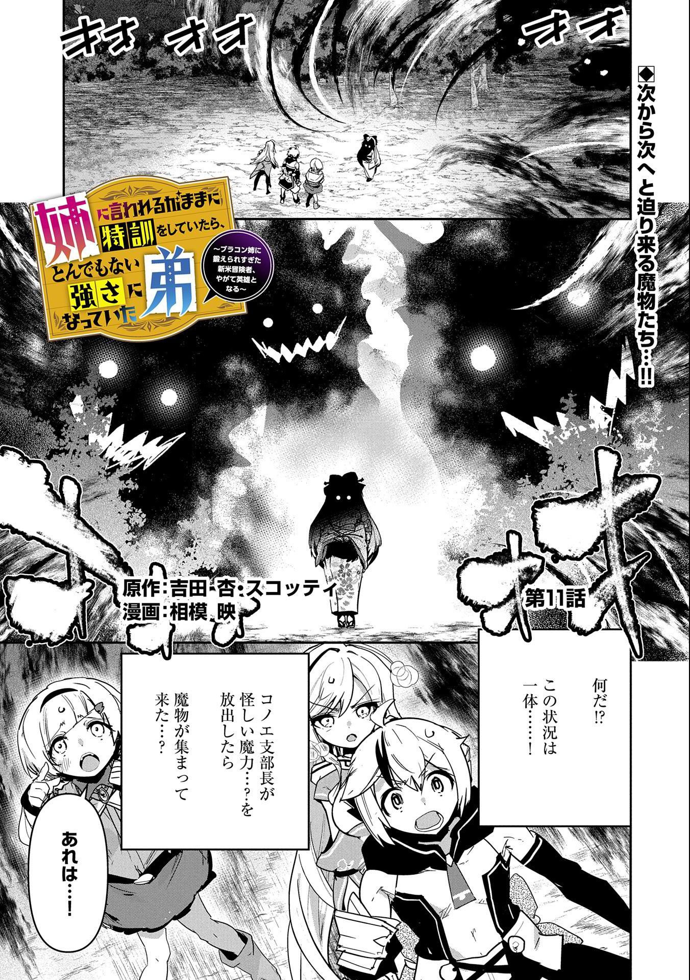 姉に言われるがままに特訓をしていたら、とんでもない強さになっていた弟 〜やがて最強の姉を超える〜 第11話 - Page 1