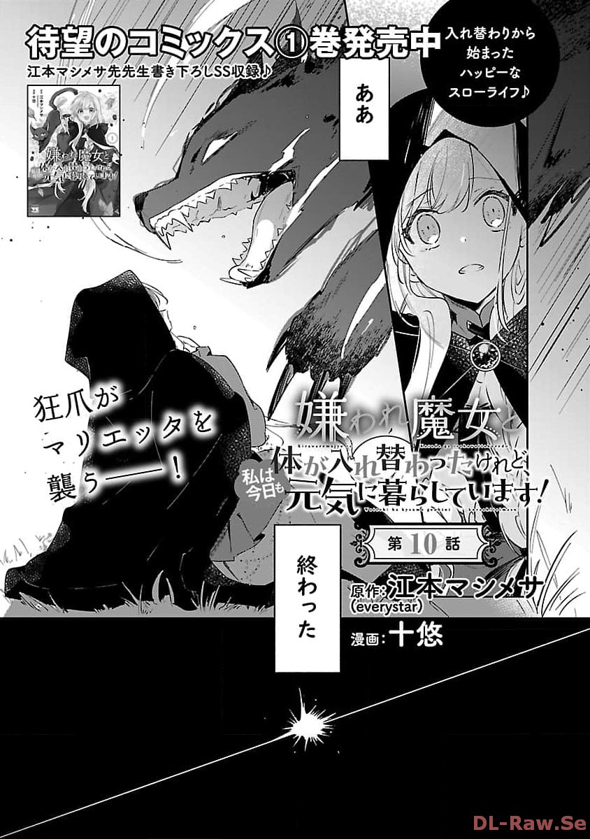 嫌われ魔女と体が入れ替わったけれど、私は今日も元気に暮らしています！ 第10話 - Page 3