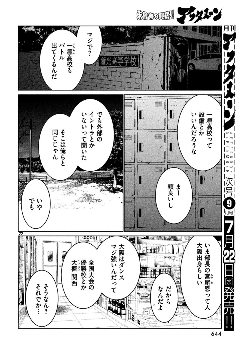 ワンダンス 第17話 - Page 22