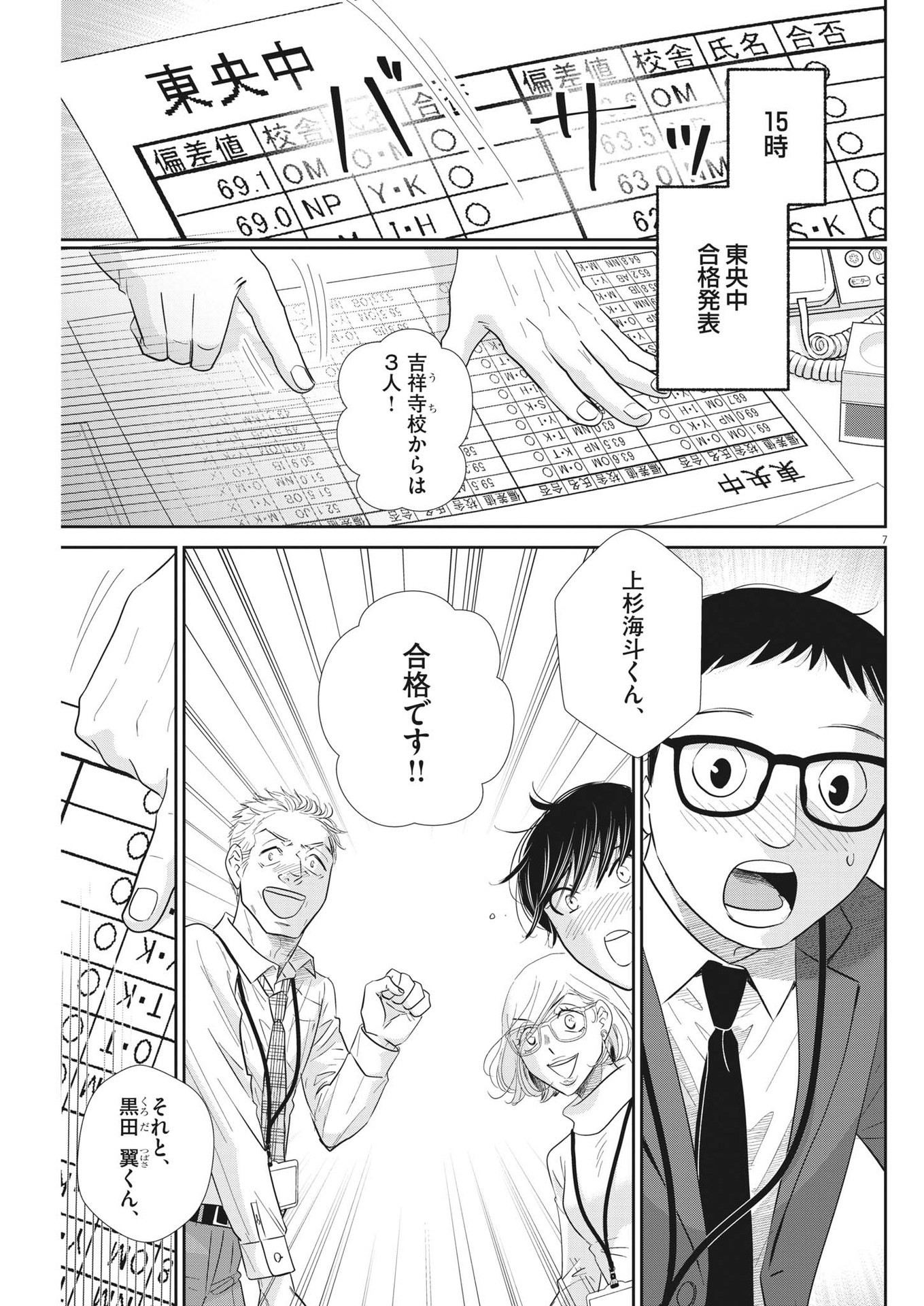 二月の勝者-絶対合格の教室- 第158話 - Page 7