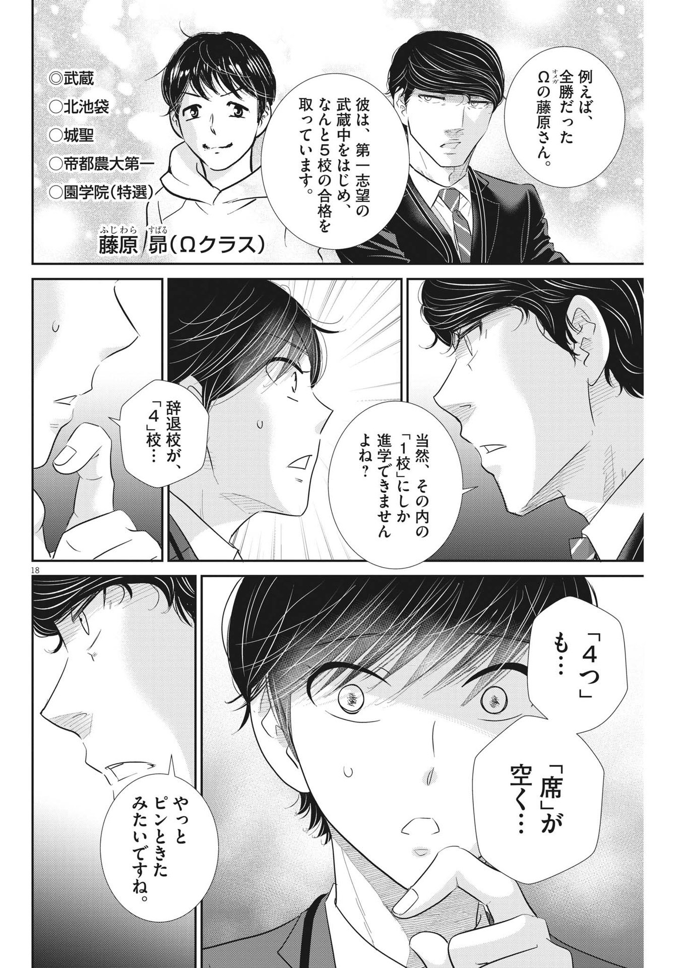 二月の勝者-絶対合格の教室- 第167話 - Page 18