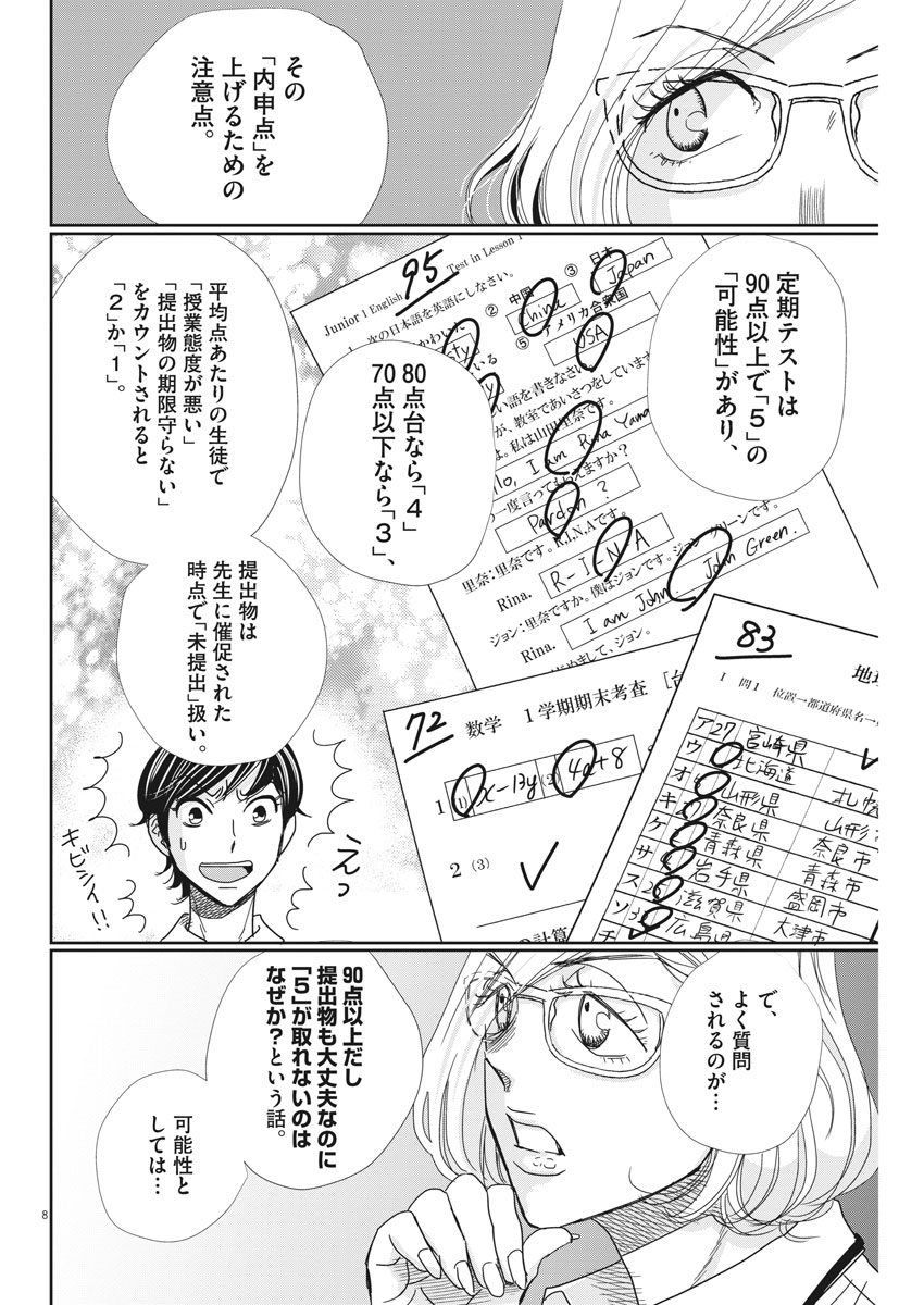 二月の勝者-絶対合格の教室- 第33話 - Page 8