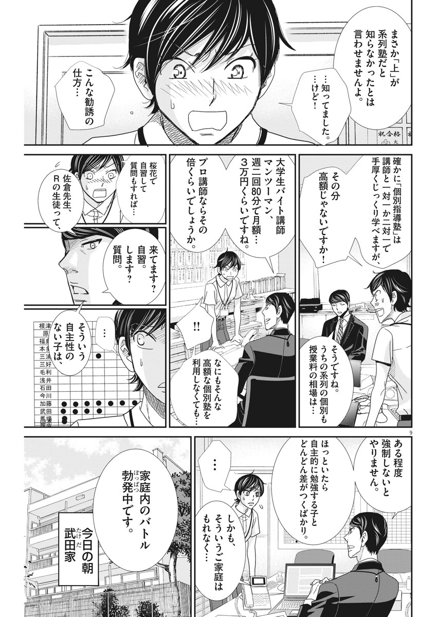 二月の勝者-絶対合格の教室- 第35話 - Page 9