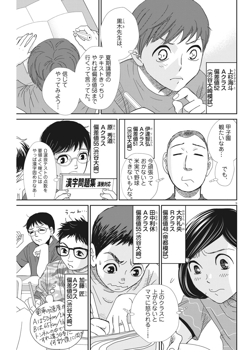 二月の勝者-絶対合格の教室- 第37話 - Page 9