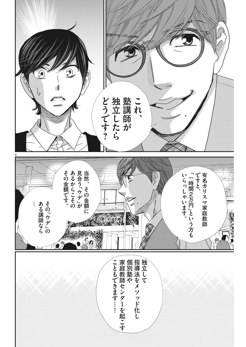 二月の勝者-絶対合格の教室- 第41話 - Page 8