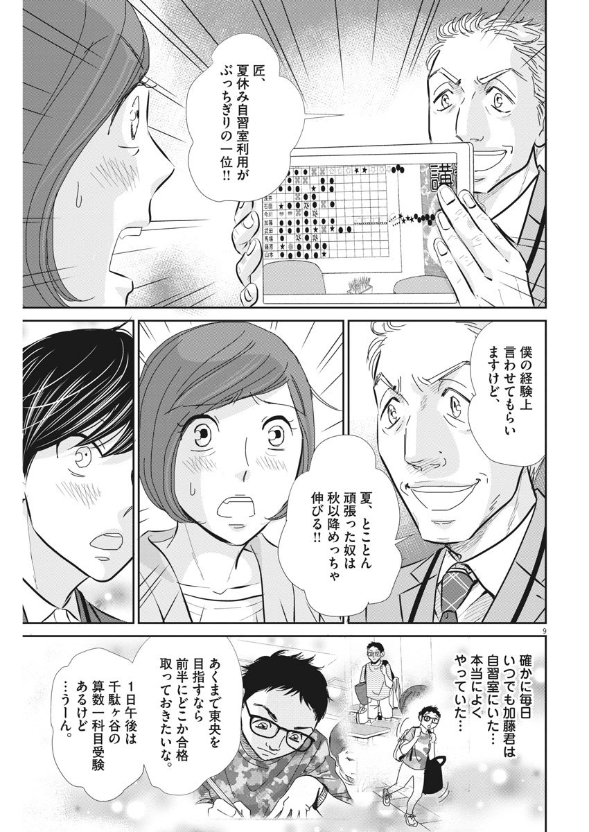 二月の勝者-絶対合格の教室- 第66話 - Page 9