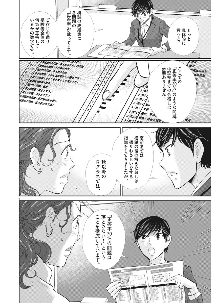 二月の勝者-絶対合格の教室- 第86話 - Page 4