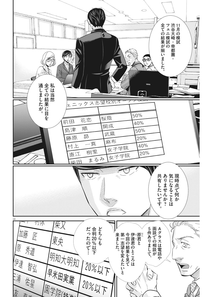 二月の勝者-絶対合格の教室- 第87話 - Page 14