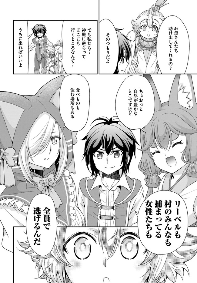 てのひら開拓村で異世界建国記 ～増えてく嫁たちとのんびり無人島ライフ～ 第29話 - Page 14