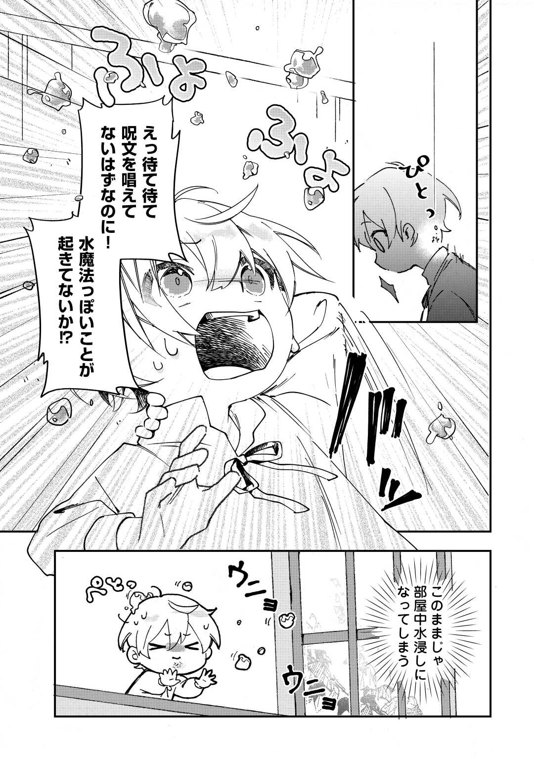 異世界に転生したけどトラブル体質なので心配です 第1話 - Page 33