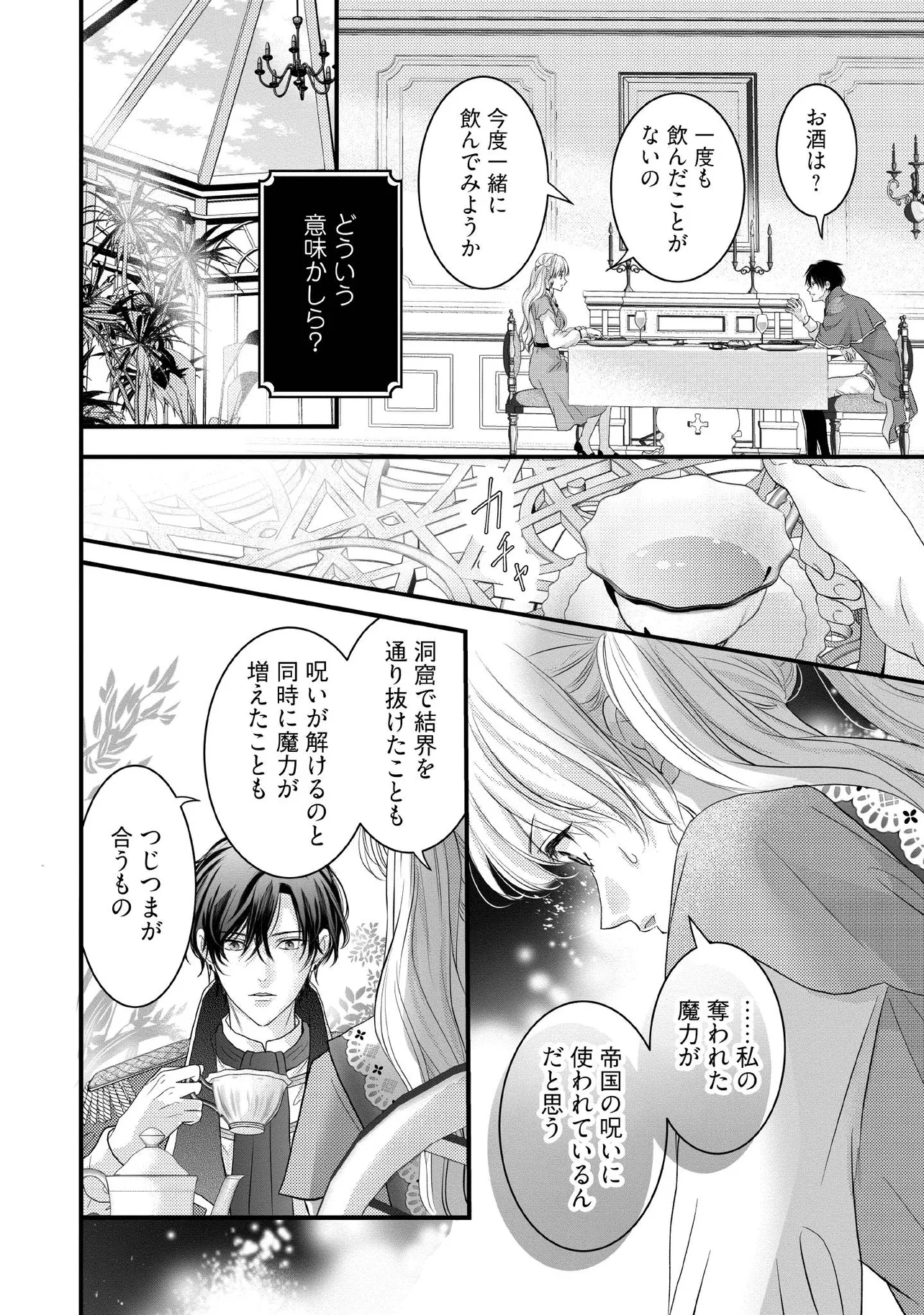 空っぽ聖女として捨てられたはずが、嫁ぎ先の皇帝陛下に溺愛されています 第15.3話 - Page 3