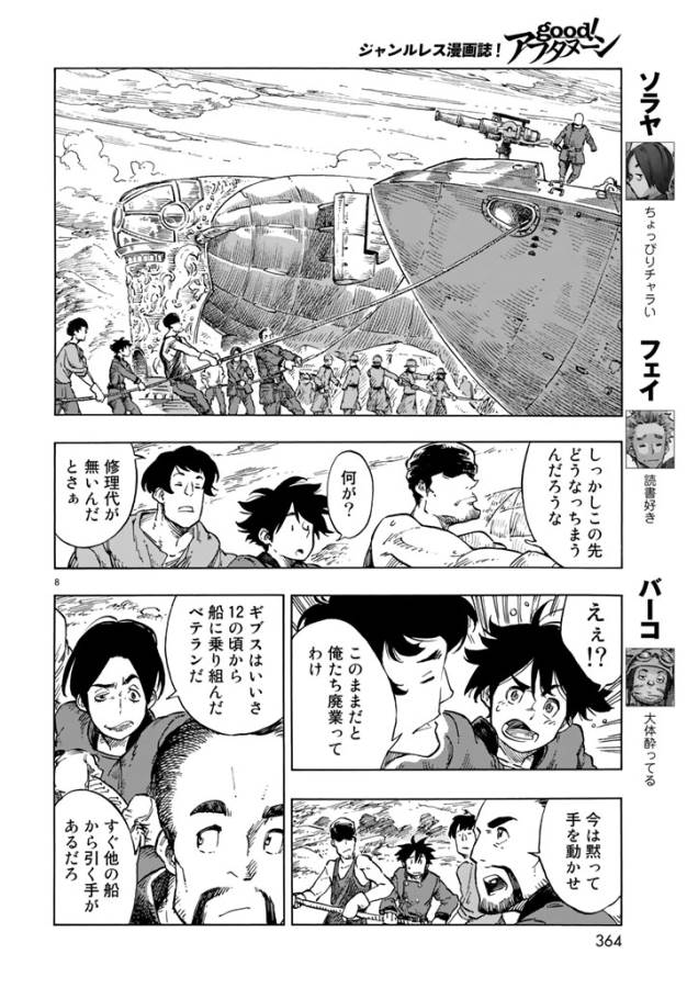 空挺ドラゴンズ 第20話 - Page 8