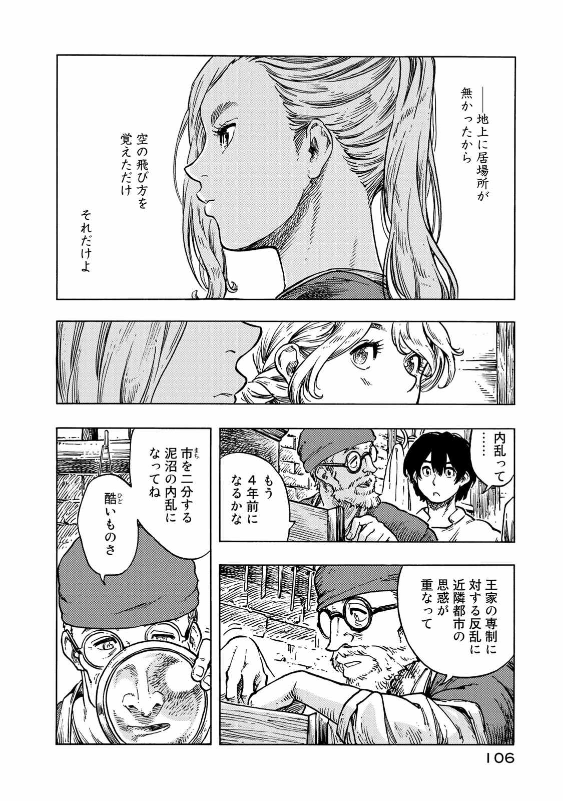 空挺ドラゴンズ 第49話 - Page 2